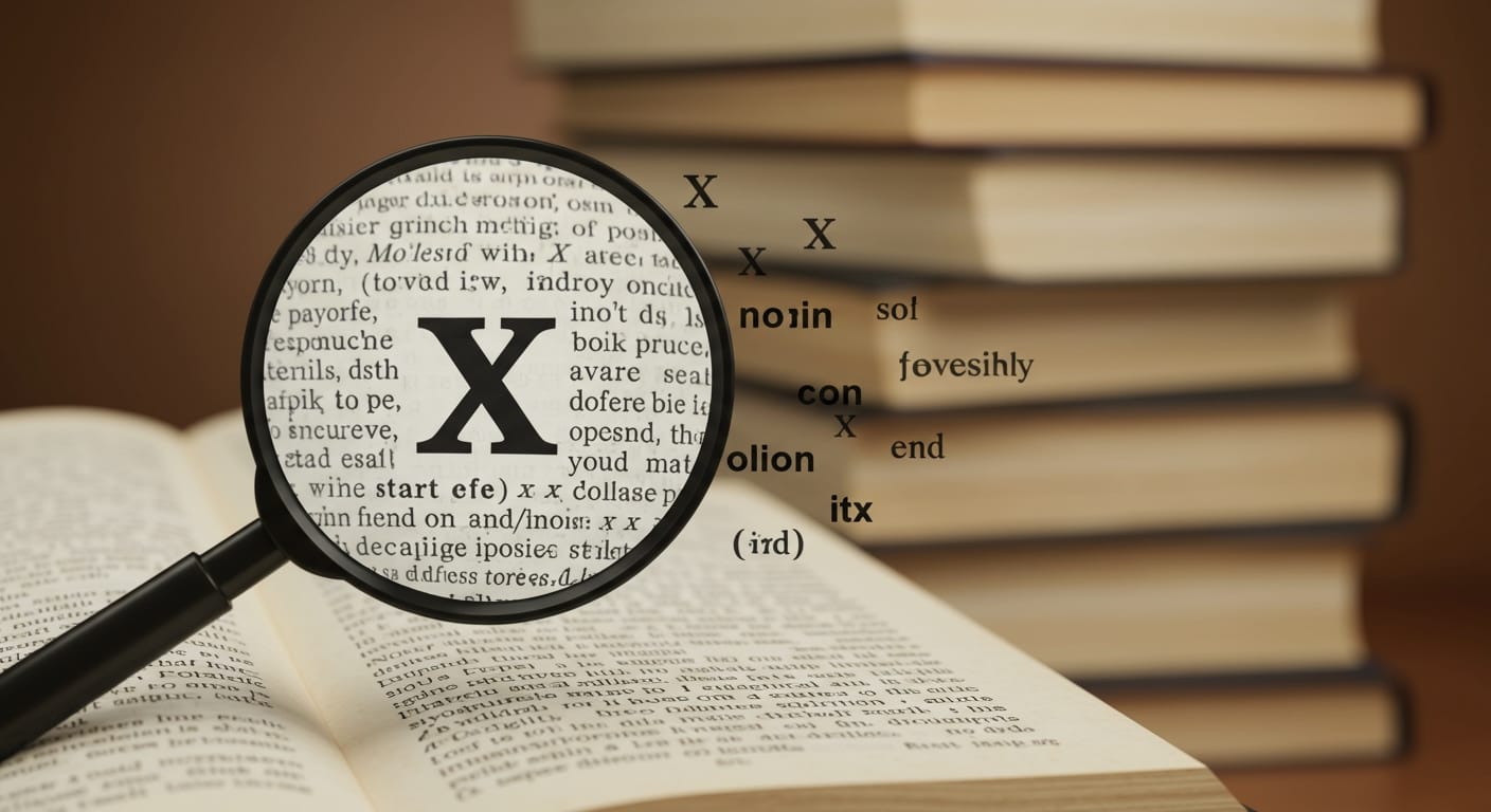 Desvendando o 'X': Um Guia Completo para Palavras em Inglês com a Letra X