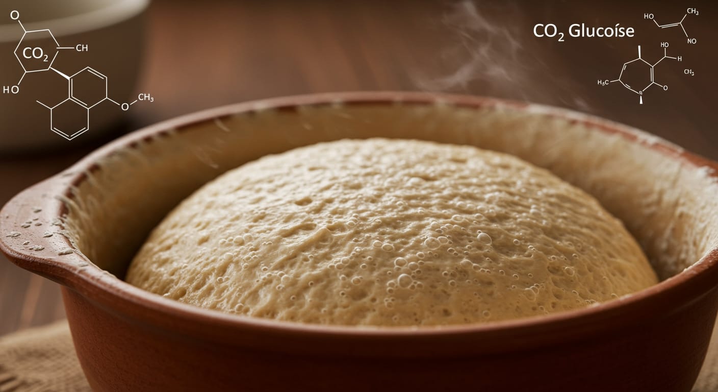 Por Que o Pão Cresce? A Química da Fermentação.