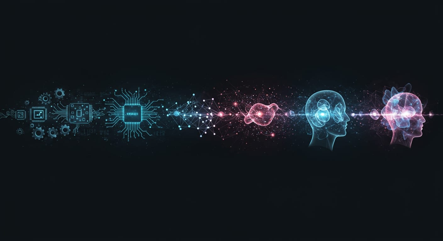 Os 4 Tipos de Inteligência Artificial: Uma Jornada do Básico ao Além