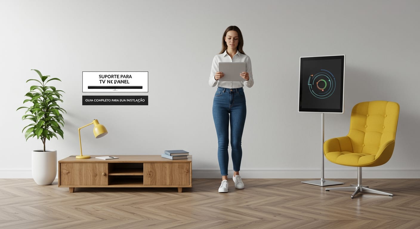 Suporte para TV no Painel: Guia Completo para sua Instalação