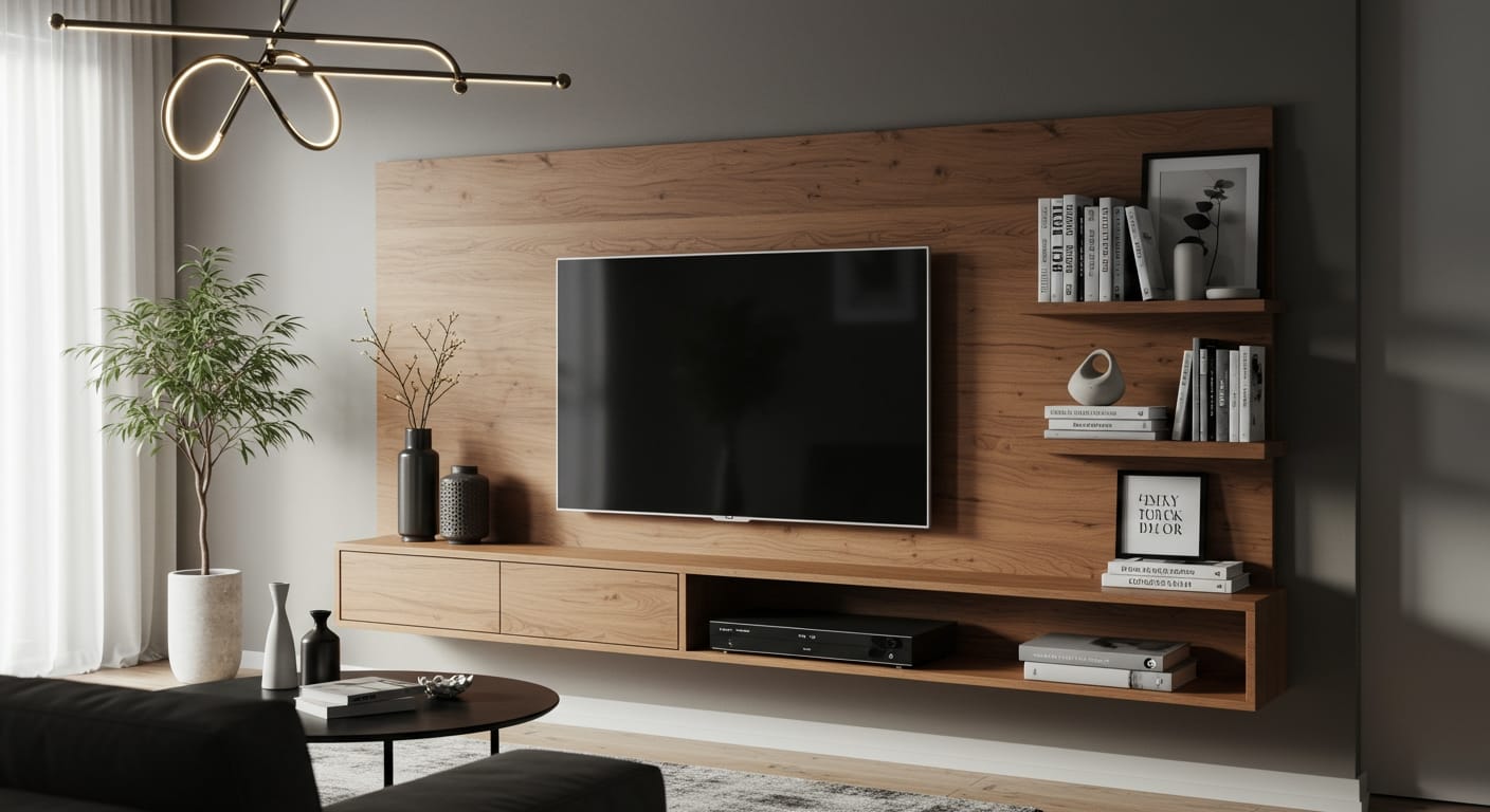 Suporte de TV em Painel: O Segredo para uma Sala Organizada