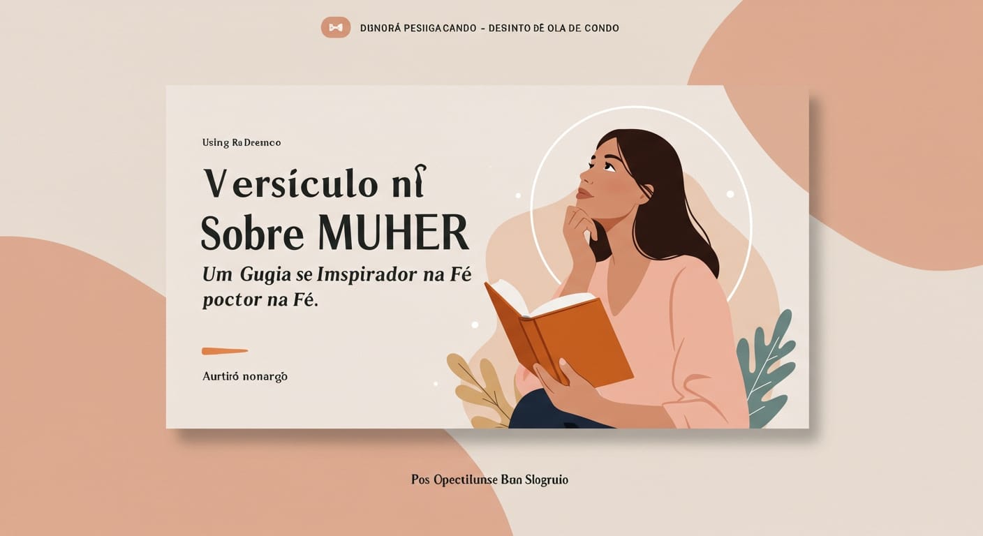 Versículo Sobre Mulher: Um Guia Inspirador na Fé