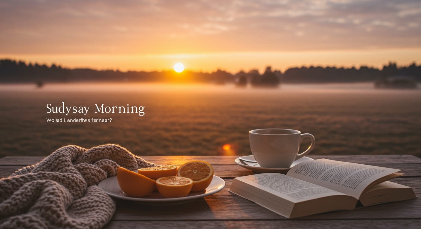 Mensagens de Bom Dia Domingo: Comece seu Dia com Paz e Inspiração