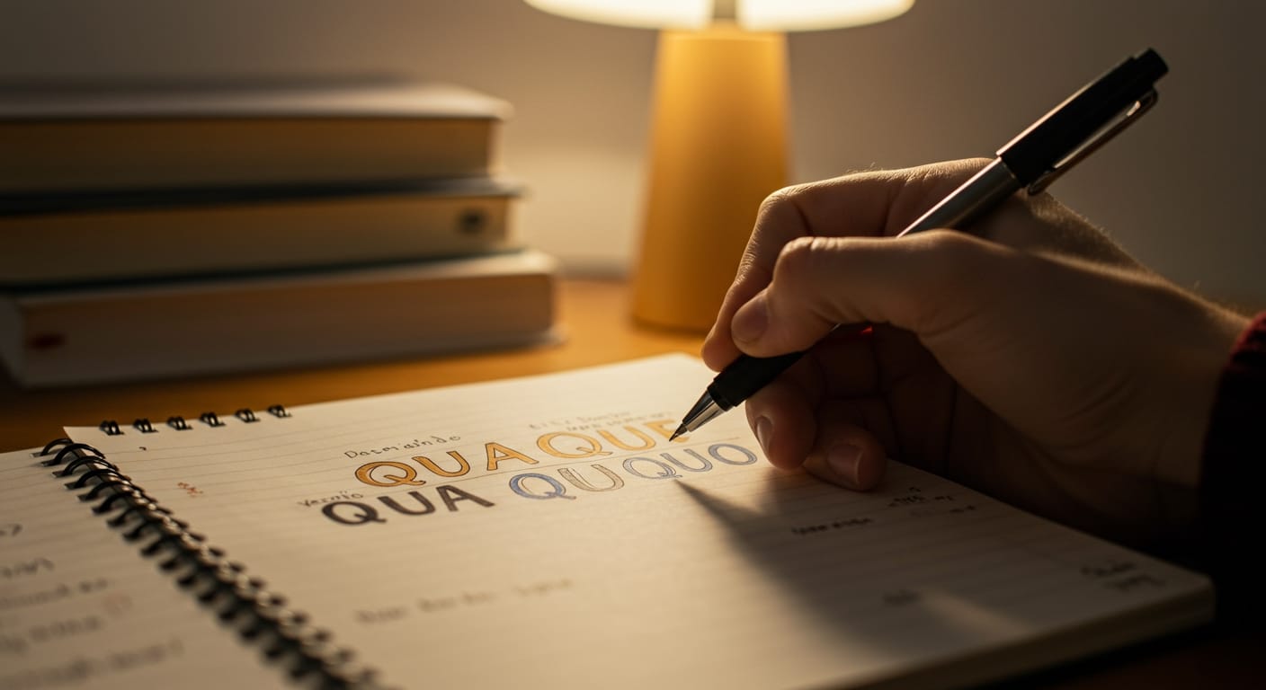 Desvendando as Palavras com QUA, QUE, QUI, QUO no Português: Pronúncia e Regras