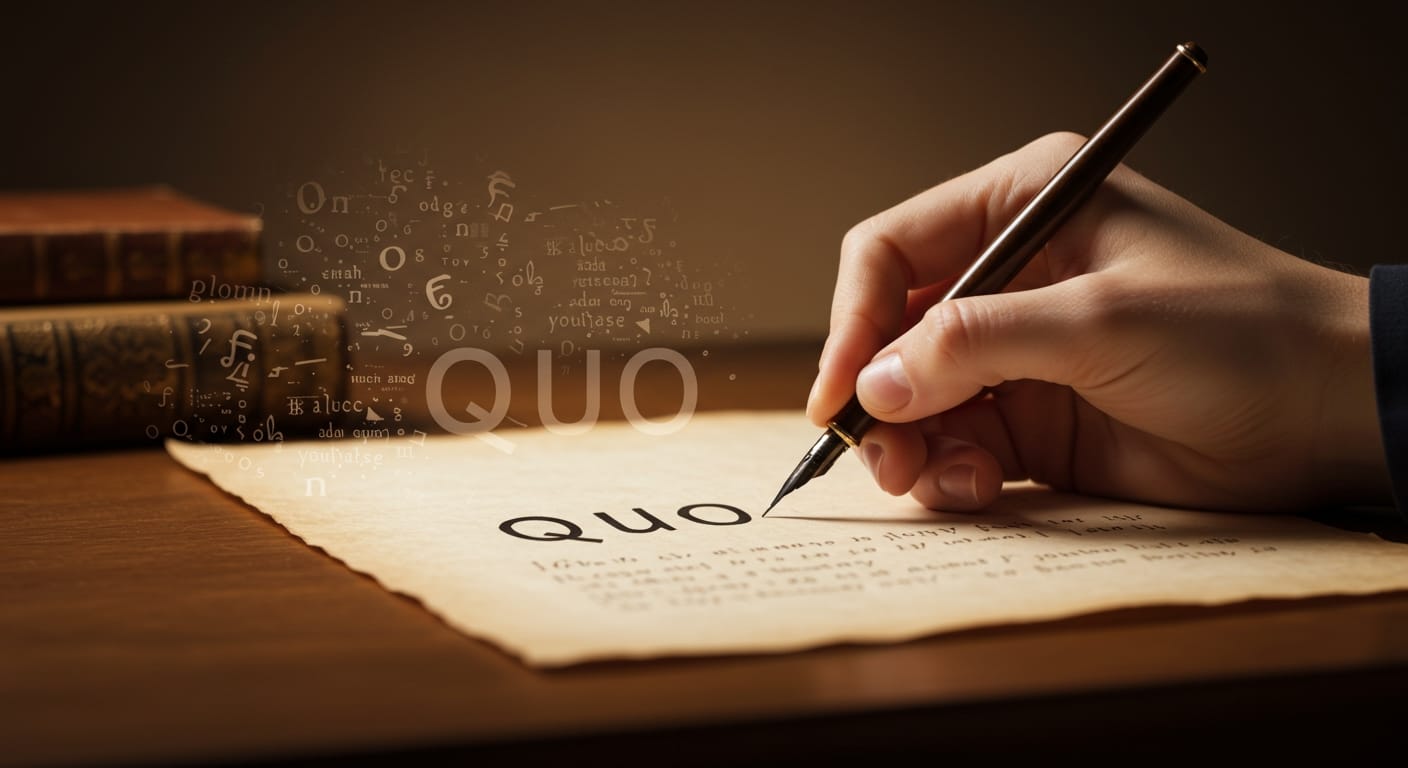 Descobrindo o Universo das Palavras com “QUO” na Língua Portuguesa