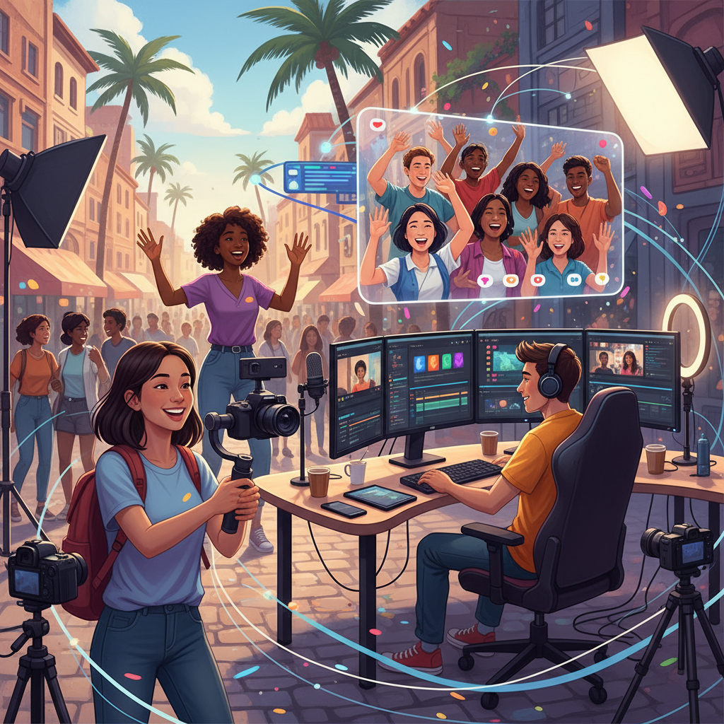 A Evolução e o Impacto dos Youtubers Online: De Criadores a Influenciadores Globais