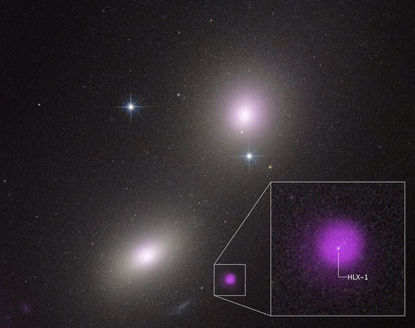 Telescópios da NASA detectam raro buraco negro devorando uma estrela