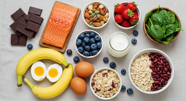 10 Alimentos que Melhoram o Humor e o Bem-Estar.