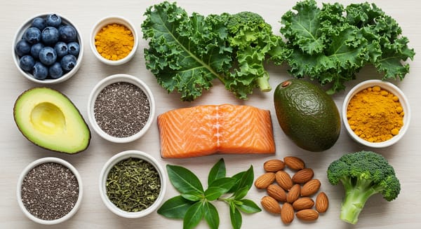 10 Superalimentos Essenciais para Uma Dieta Mais Saudável.