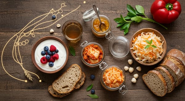 15 Alimentos Fermentados Essenciais para a Microbiota Intestinal.
