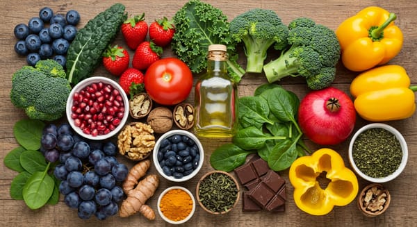 16 Alimentos Ricos em Antioxidantes para Combater o Envelhecimento.