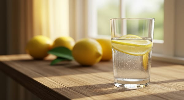 5 Benefícios da Água com Limão pela Manhã.