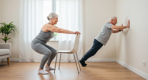 5 Exercícios de Fortalecimento para Idosos.