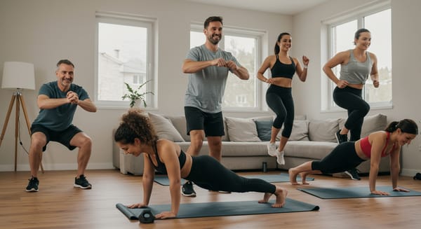 5 Exercícios Rápidos para Fazer em Casa e Manter a Forma.