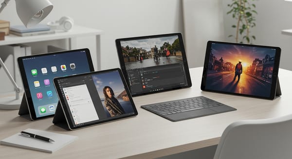 5 Tablets Top de Linha para Trabalho e Entretenimento.