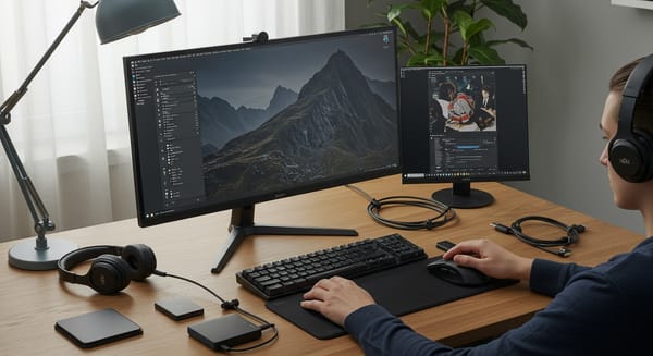 7 Acessórios Indispensáveis para Quem Trabalha com Tecnologia.