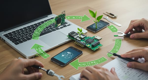 A Economia Circular na Tecnologia: Reduzir, Reutilizar, Reciclar.