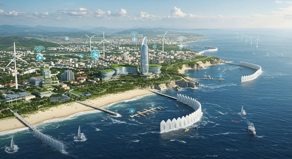 A Tecnologia e o Futuro das Cidades Costeiras (Mudanças Climáticas).