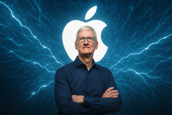 CEO da Apple sinaliza abertura para grandes aquisições de IA