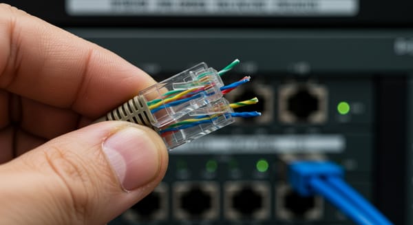 Cabo de Rede: Desvendando a Sequência de Cores (T568A e T568B)