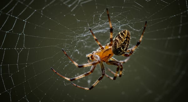 Como as Aranhas Fazem Suas Teias? Uma Engenharia Natural.