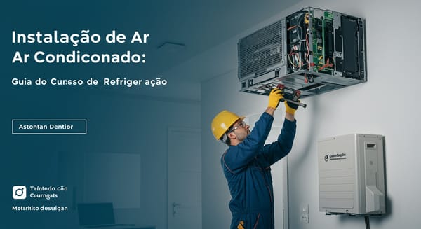 Instalação de Ar Condicionado: Guia do Curso de Refrigeração