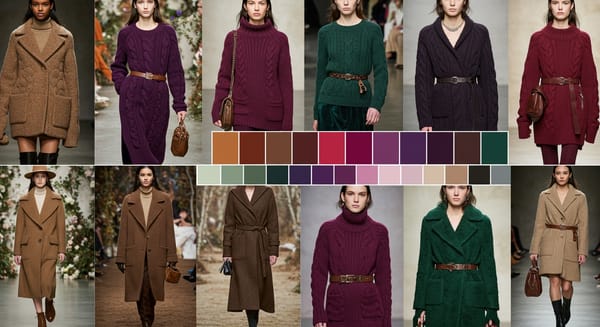 Cores do Inverno 2025: A Paleta que Define a Próxima Estação