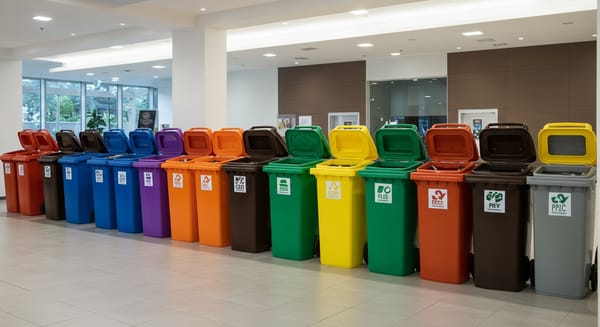 Cores das Lixeiras de Reciclagem: Um Guia Completo para Descartar Certo
