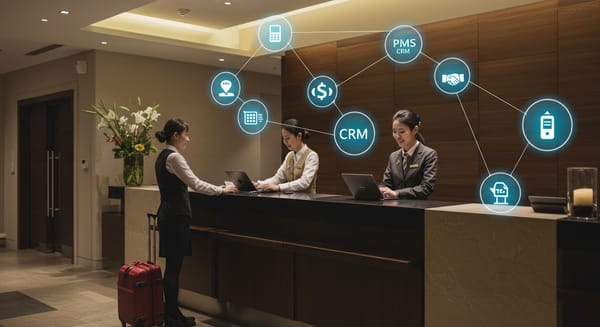 O Desafio Digital da Hospitalidade: Menos de 25% dos Hotéis Têm Sistemas Integrados