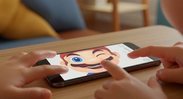 Hello, Mario!: Nintendo Inova com App Facial para Crianças