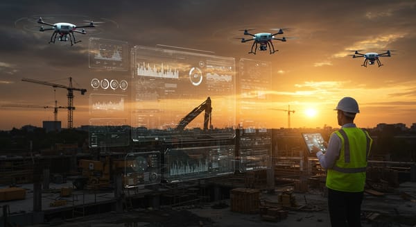IA na Construção: A Revolução da Gestão de Projetos Chegou