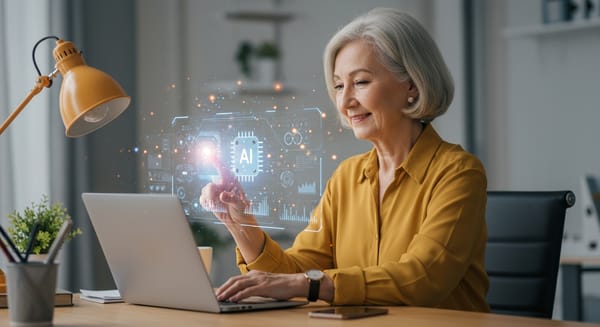 Idade e IA: Por Que Profissionais Experientes Devem Abraçar o Futuro