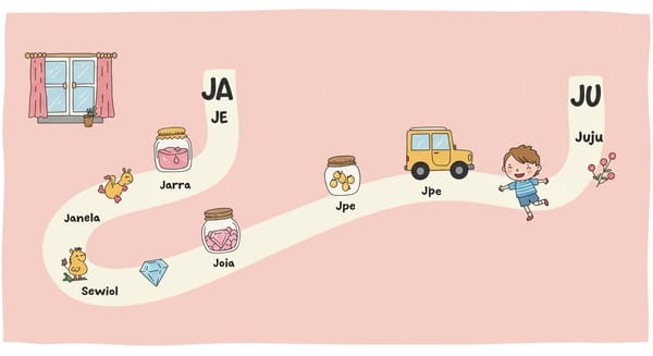 A Fascinante Jornada das Palavras com JA, JE, JI, JO, JU no Português