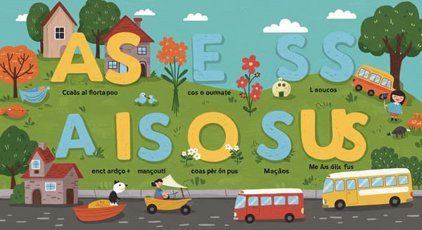 Palavras com AS, ES, IS, OS, US: O Guia Definitivo para Dominar o Plural em Português