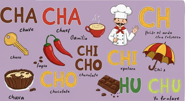 Desvendando o Som do CH: Palavras com Cha, Che, Chi, Cho, Chu