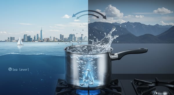 Por Que a Água Ferve a 100 Graus Celsius? Uma Questão de Pressão.