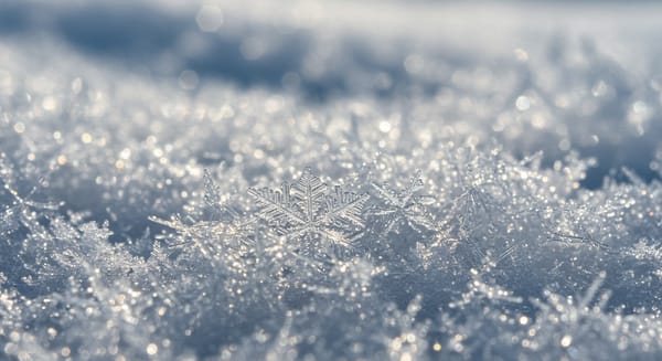 Por Que a Neve É Branca? A Luz Refletida.
