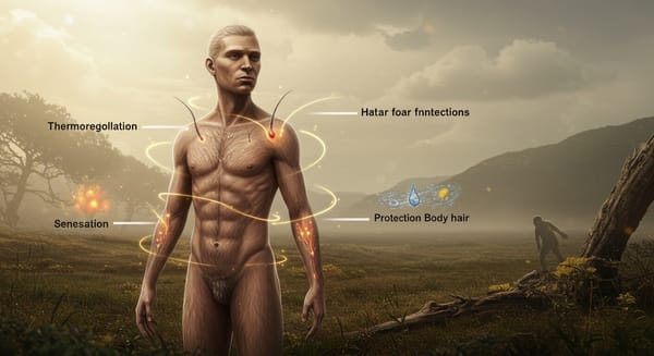 Por Que Temos Cabelo no Corpo? Funções Evolutivas.