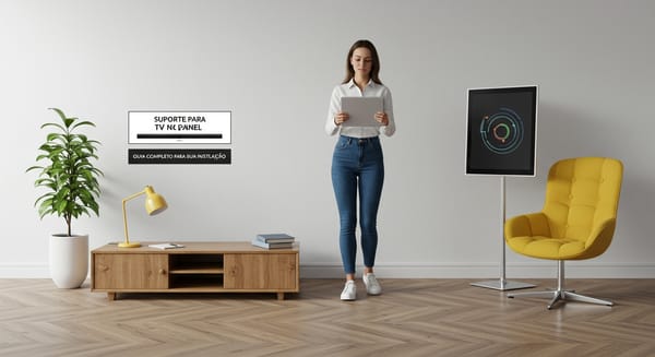 Suporte para TV no Painel: Guia Completo para sua Instalação