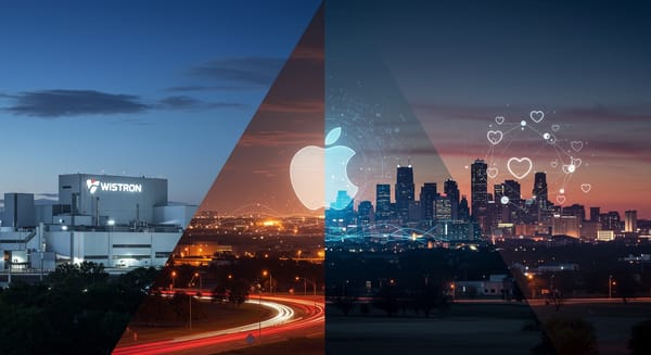 Texas do Norte: Apple, Wistron e Tinder Redefinem a Inovação