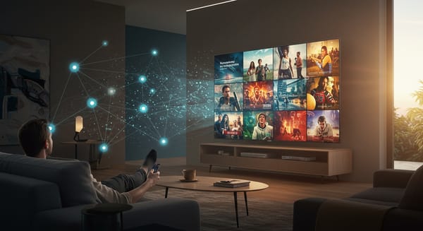TV do Futuro: Quando a IA Conhece Você Pelo Controle Remoto