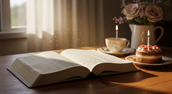 Versículo para Aniversário: Um Presente de Fé e Amor