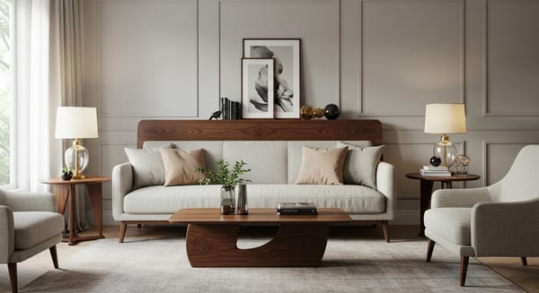 Cor Nogueira: A Elegância Atemporal e a Versatilidade no Design de Interiores