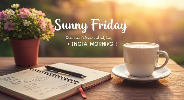 Mensagem de Bom Dia Sexta-Feira para WhatsApp: Inspire e Compartilhe Alegria!