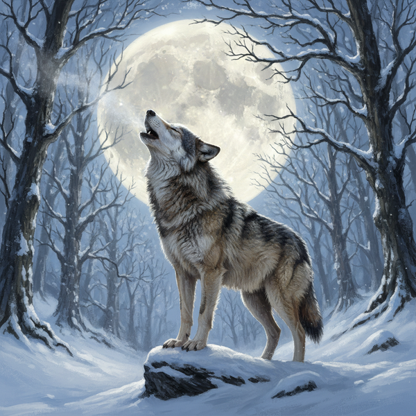 O Uivado: Desvendando a Profunda Linguagem Vocal dos Cães e Lobos