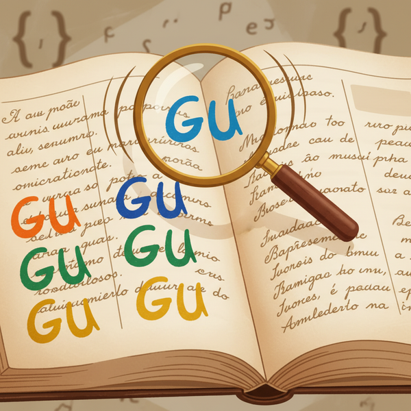 Palavras com GU: Desvendando a Pronúncia e o Uso Correto