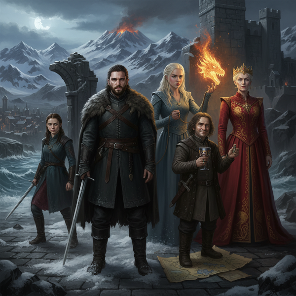 Personagens de GOT: Um Mergulho Profundo nos Heróis e Vilões de Westeros