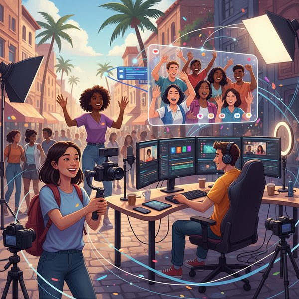A Evolução e o Impacto dos Youtubers Online: De Criadores a Influenciadores Globais